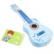 GUITARRA INFANTIL AZUL COM NOTAS MUSICAIS GUITARRA INFANTIL AZUL COM NOTAS MUSICAIS